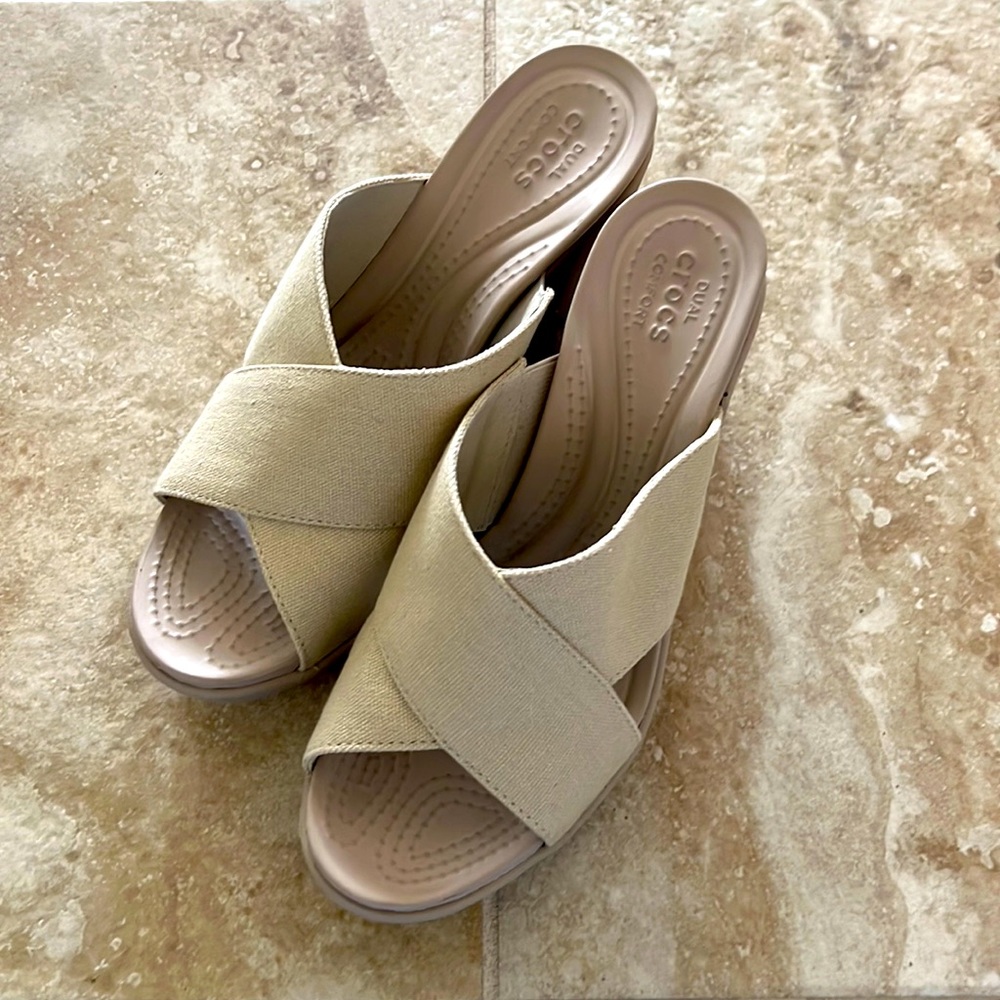 Crocs Wedge Sandals